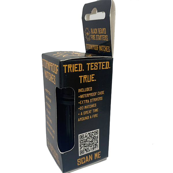 Black Beard Stormproof Matches - Image 3