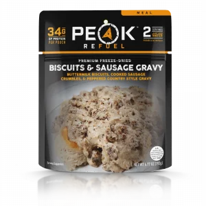 PEAK Refuel Biscuits & Sausage Gravy