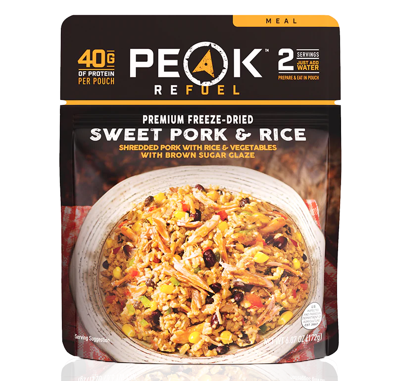 PEAK Refuel, Sweet Pork & Rice