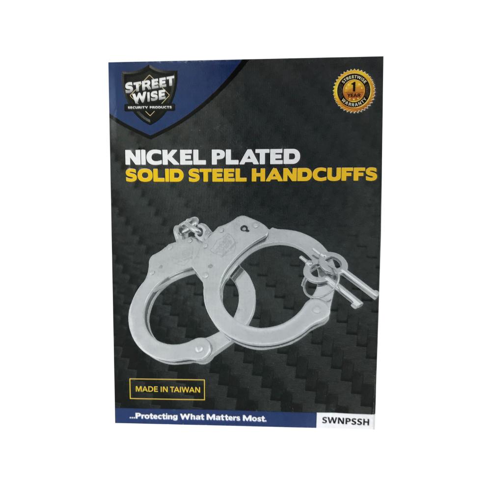 Nickel-plated Steel Handcuffs - Image 2