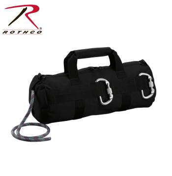 Rothco Black Stealth Rappelling Bag