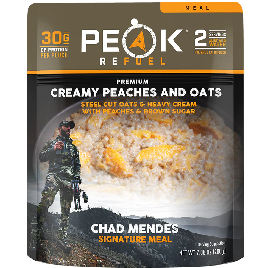 Peak Refuel Freeze Dried Peaches and Oats Meal