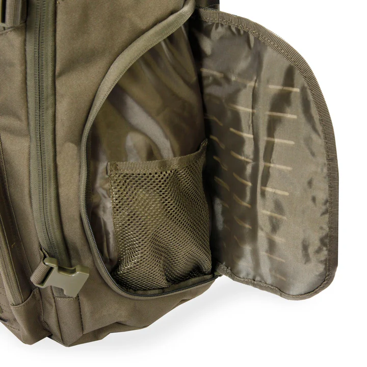Highland Tactical Roger Backpack - Olive Drab - Image 5