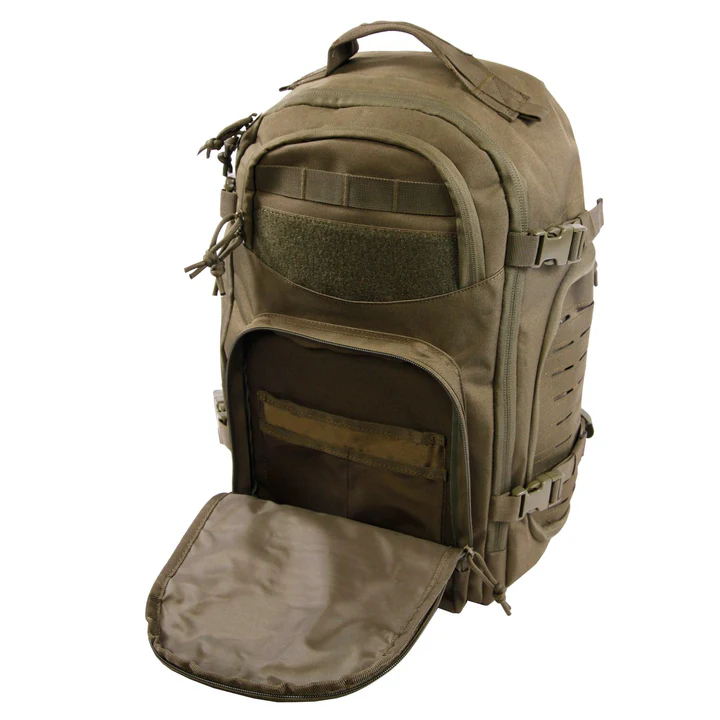 Highland Tactical Roger Backpack - Olive Drab - Image 4