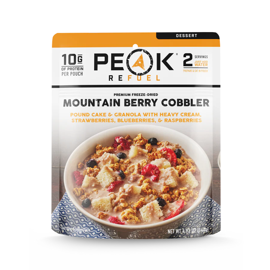 Peak Refuel Mountain Berry Cobbler